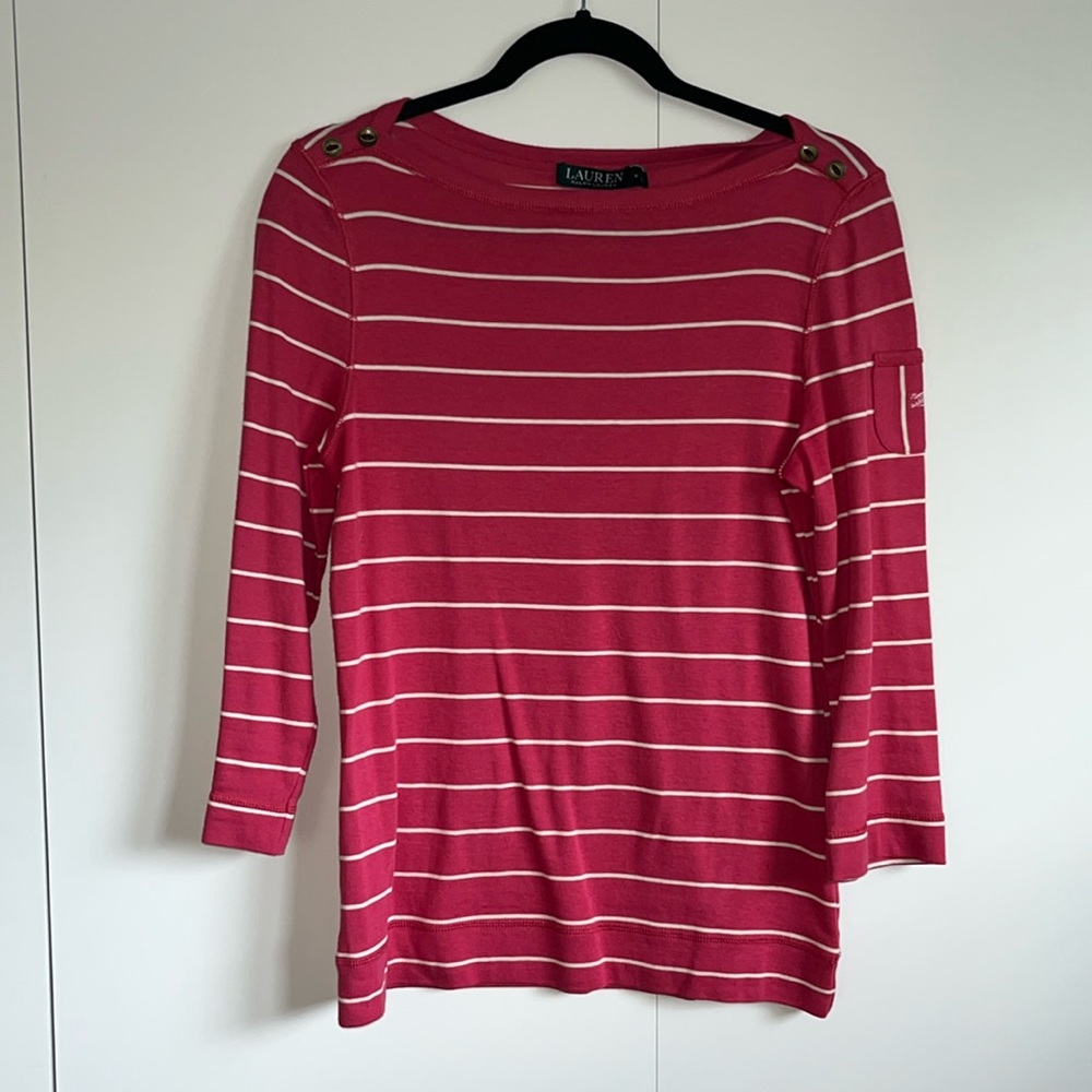 Ralph Lauren three-quarter length knit shirt